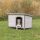 Trixie Classic Dog Kennel - kutyaház (szürke) féltetős (S-M) 85x58x60cm/ AKCIÓ/ Ingyenes kiszállítással!