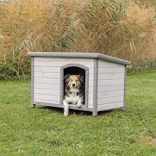Trixie Classic Dog Kennel - kutyaház (szürke) féltetős (S-M) 85x58x60cm/ AKCIÓ/ Ingyenes kiszállítással!
