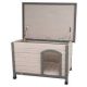 Trixie Classic Dog Kennel - kutyaház (szürke) féltetős (M-L) 104x72x68cm Ingyenes kiszállítással! AKCIÓ