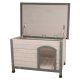 Trixie Classic Dog Kennel - kutyaház (szürke) féltetős (L) 116x82x79cm/Ingyenes kiszállítás