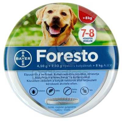 Foresto nyakörv 8 kg feletti kutyáknak