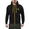 K9® UNIT Jet Black/Gold cipzáras pulóver kapucnival M