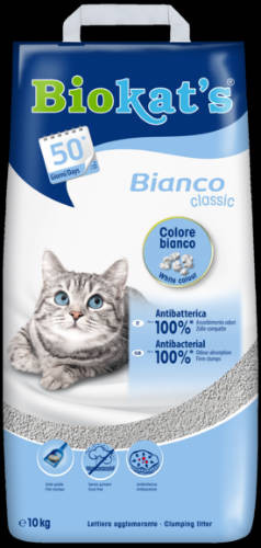 Gimpet Biokats Bianco Classic Extra - csomósodó macskaalom (10kg)