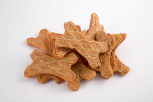 Szárított, csont alakú falatok pulykahúsból / 100 gr