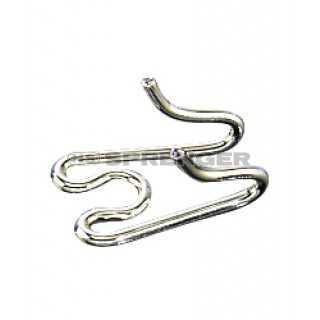 Kiképző nyakörvhöz köztes szem krómozott (3,9 mm)