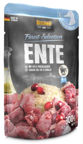 Belcando 300 gr kacsahús rizzsel és vörös áfonyával TOP TERMÉK