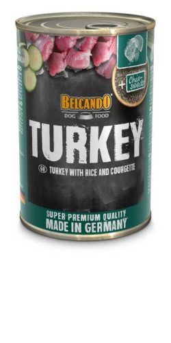 Belcando 400 gr pulykahús rizzsel és cukkínivel TOP TERMÉK