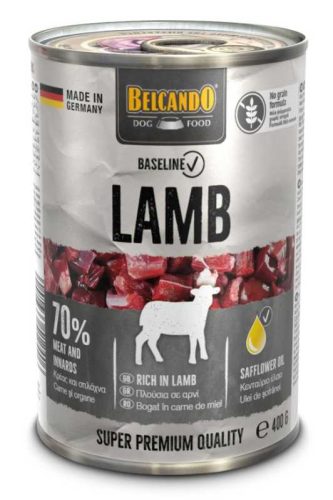 Belcando Baseline 400 gr bárányhússal