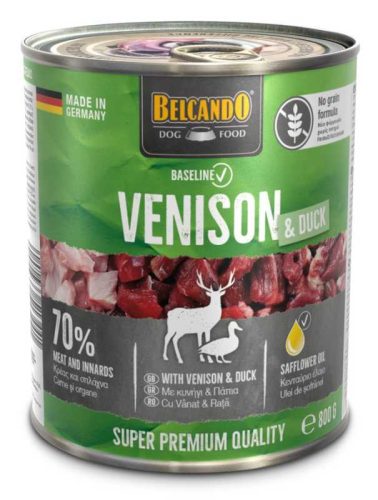 Belcando Baseline 800 gr vaddal és kacsahússal