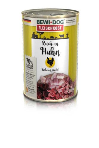Színhús tyúkhúsban gazdag 400 g Bewi-Dog