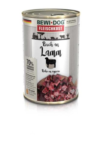 Színhús bárányban gazdag 400 g Bewi-Dog