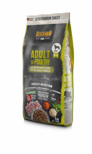 Belcando Adult GF Baromfival 1 kg (gabona nélkül) - friss hússal