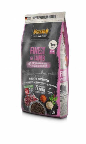 Belcando Finest GF Lamb 1 kg (gabona nélkül) - friss hússal TOP TERMÉK