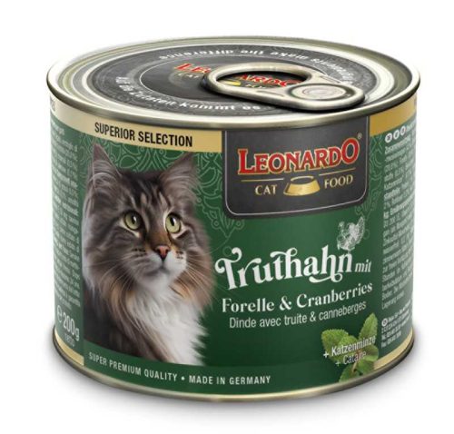 Leonardo 200 gr pulykahús pisztránggal és áfonyával 