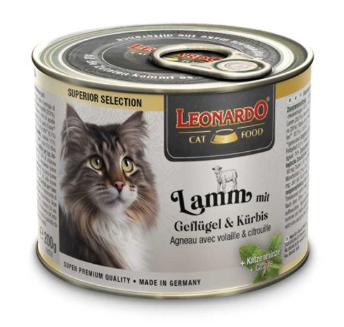 Leonardo 200 gr bárányhús szárnyassal és sütőtökkel + AJÁNDÉKKAL!