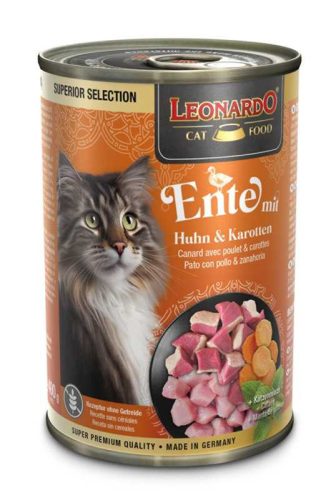 Leonardo 400 gr kacsahús csirkével és sárgarépával