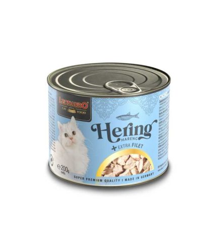 Leonardo 200 gr hering + extra filé