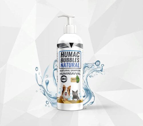 HUMAC® BUBBLES illatmentes sampon Natural huminsavval 250 ml