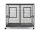 SAVIC Tasmania 120 - anthracite 120x65x107cm kalitka madaraknak