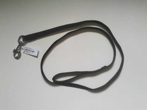 Bordás fekete vezető 1,2 m/20 mm