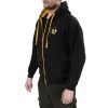 K9® UNIT Jet Black/Gold cipzáras pulóver kapucnival L