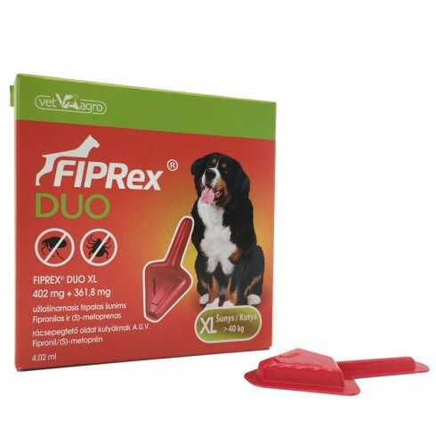 Fiprex Duo Dog 'XL' 4,02 ml